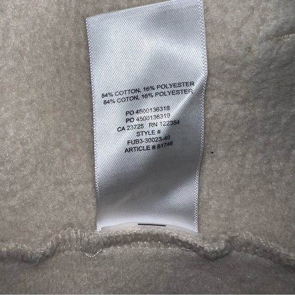 EUC Aritzia The Super Fleece Zip-Up Hoodie - Taupe - Small - Picture 7 of 8
